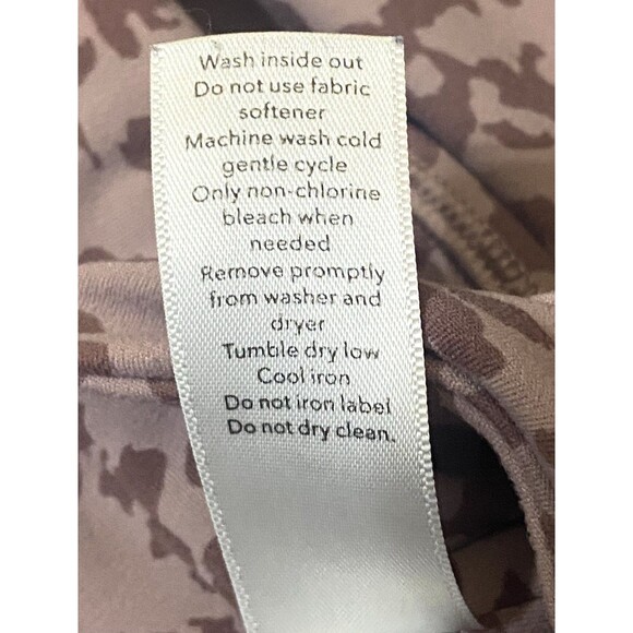 Athleta Elation Ultra High Rise Tight Leopard Mauve Pink Medium Leggings Yoga - Picture 9 of 12